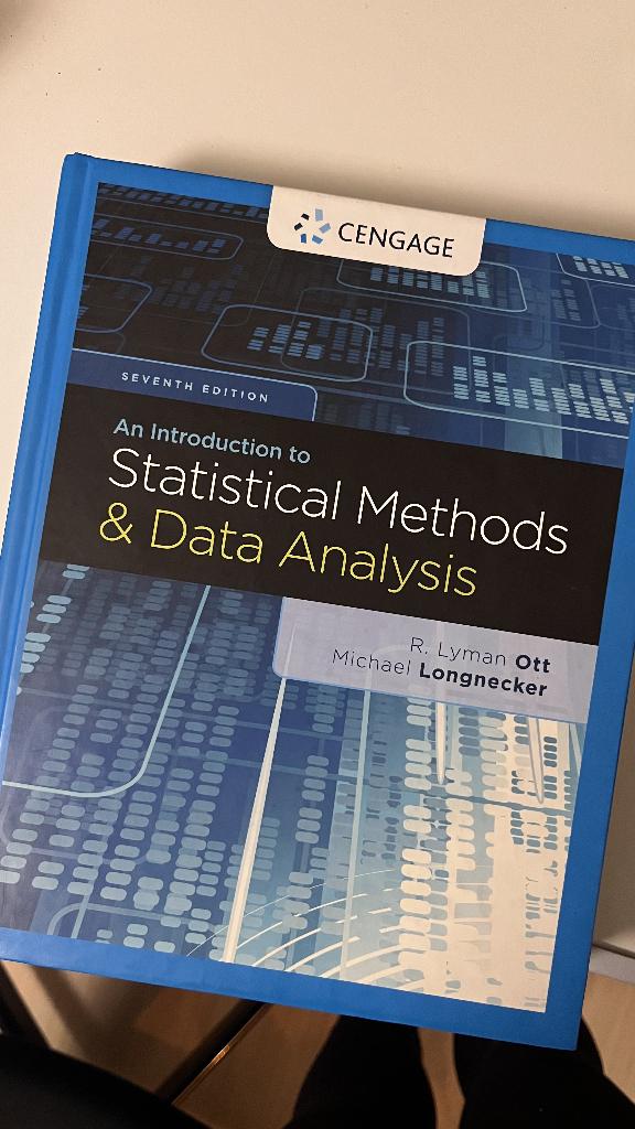 An Introduction to Statistical Methods & Data Analysis, Boeken, Studieboeken en Cursussen, Diverse auteurs, Ophalen of Verzenden
