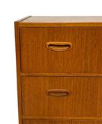 Vintage Ladekast Deens Design Teak Jaren 60 | Commode, Gebruikt, Vintage, 50 tot 100 cm, 3 of 4 laden