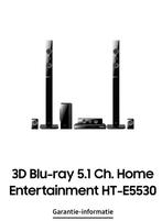 SAMSUNG HT-E5530 - Home Cinema 5.1 - Blu-Ray, Audio, Tv en Foto, Home Cinema-sets, Blu-ray-speler, Zo goed als nieuw, 5.1-systeem