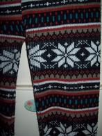 Gebreide Wollen  Kerstlegging  bruin (XL)44/46, Overige kleuren, Maat 46/48 (XL) of groter, Ophalen of Verzenden, Zo goed als nieuw