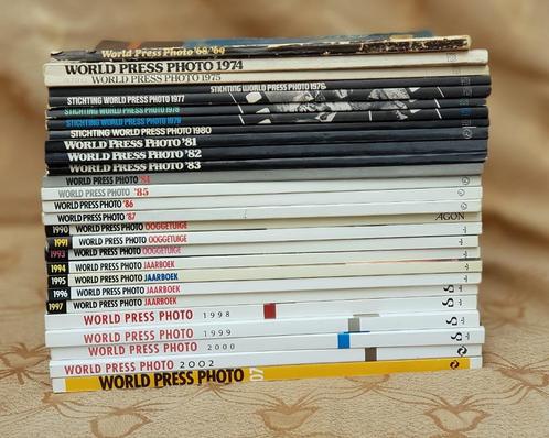 World Press Photo collectie van 28 stuks, Boeken, Kunst en Cultuur | Fotografie en Design, Gelezen, Fotografen, Ophalen