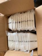 48 nieuwe witte bakjes, Ophalen, Nieuw, Effen, Schaal of Schalen