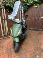 La Souris City scooter groen(mat), Fietsen en Brommers, Snorfietsen en Snorscooters, Zo goed als nieuw, Benzine, Ophalen, Overige merken