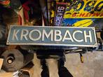 Krombach aluminium machine plaat., Antiek en Kunst, Antiek | Gereedschap en Instrumenten, Ophalen of Verzenden