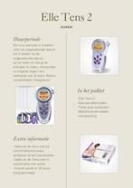 Elle TENS 2 te huur - ideaal voor tijdens de bevalling, Ophalen of Verzenden, Zo goed als nieuw, Overige typen