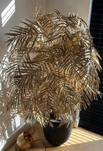 Gouden palm 200 cm hoog, Huis en Inrichting, Ophalen of Verzenden, Zo goed als nieuw