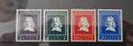 NVPH 578-581 postfris. Van Riebeeck-zegels 1952., Verzenden, Na 1940, Postfris