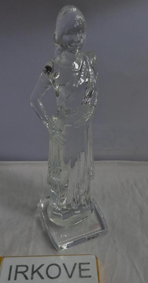 KRISTAL * VROUWENFIGUUR * Fraai Beeld *, Antiek en Kunst, Antiek | Glas en Kristal, Verzenden