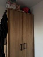 Goossens kledingkast Nord eiken, Huis en Inrichting, Ophalen, 200 cm of meer, Eikenhout, Met hangruimte
