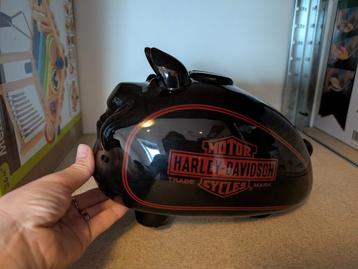 Harley Davidson Spaarvarken Groot Porselein beschikbaar voor biedingen
