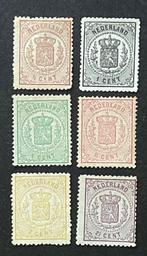 Nederland wapenzegels NVPH 13-18 ongebruikt; LEES!!, Postzegels en Munten, Ophalen of Verzenden, T/m 1940, Postfris