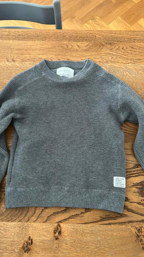 Grijze trui maat 116, Kinderen en Baby's, Kinderkleding | Maat 116, Gebruikt, Meisje, Trui of Vest, Ophalen