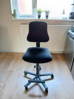 Ergonomische bureaustoel met voetensteun, Huis en Inrichting, Ophalen, Gebruikt, Zwart, Bureaustoel