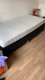 Gratis bed, Ophalen, Gebruikt, 90 cm, Zwart
