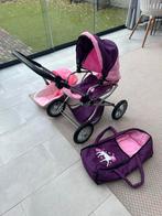 Poppenwagen - Paars/Roze, Kinderen en Baby's, Speelgoed | Poppen, Ophalen, Gebruikt, Overige typen