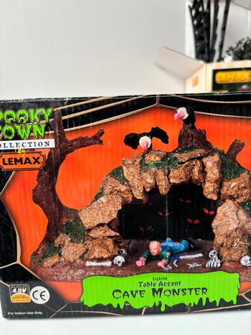 Zeldzaam! Lemax spooky town cave monster beschikbaar voor biedingen