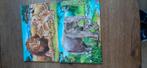 Puzzel leeuw en olifant, Ophalen, Minder dan 500 stukjes, Nieuw, Legpuzzel