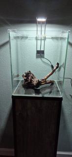 Dennerle nano 30 ltr aquarium met Superfish aquariummeubel, Dieren en Toebehoren, Vissen | Aquaria en Toebehoren, Ophalen, Zo goed als nieuw