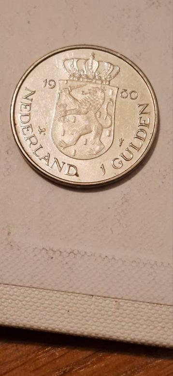 1 Gulden 1980 - Koningin Beatrix beschikbaar voor biedingen