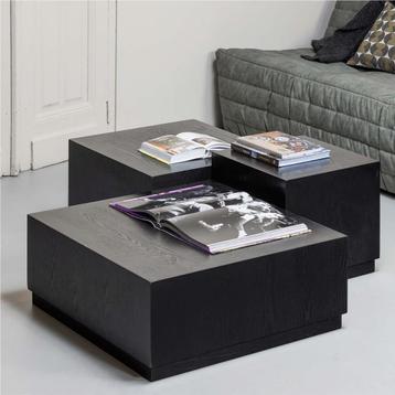 Als nieuwe Woood Pim salontafels - Set van 3 x2 dus 6! beschikbaar voor biedingen