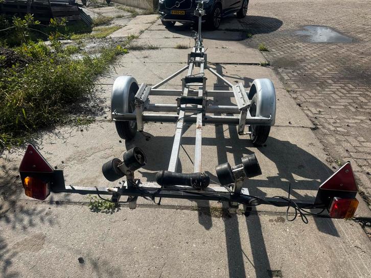 Gebruikte kantel Boottrailer - Goede Staat!, Watersport en Boten, Boottrailers, Gebruikt, Sloepentrailer, Minder dan 1500 kg, Minder dan 6 meter