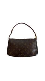 Authentieke Louis Vuitton Pochette Accessoires monogram tas, Ophalen of Verzenden, Zo goed als nieuw, Bruin