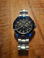Boss chronograph 46mm, Ophalen of Verzenden, Zo goed als nieuw, Staal, Overige merken