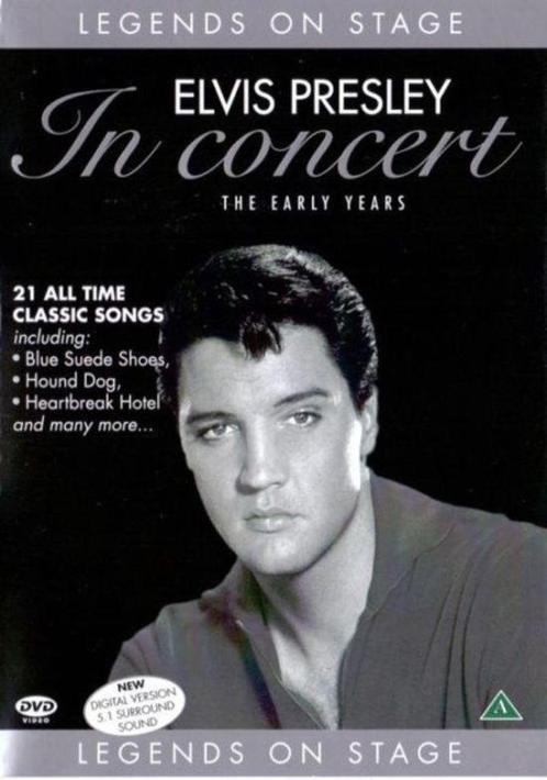 Elvis Presley In Concert - The early years, Sealed Origineel, Cd's en Dvd's, Dvd's | Muziek en Concerten, Nieuw in verpakking