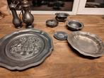 4+ kilo tin en Metawa kan en Hasness Norway Pewter vaasjes, Ophalen of Verzenden