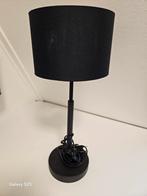 Mooie zwarte lamp met gouden binnenkant, Ophalen of Verzenden, Nieuw, Minder dan 50 cm