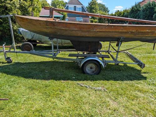 2 maal Akrumer jol Opknappers, Watersport en Boten, Open zeilboten, Gebruikt, Overige typen, 3 tot 6 meter, Hout, Geen motor, Ophalen
