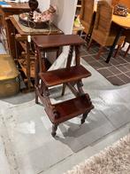 Houten Opstapje / Stoel, Gebruikt, Bruin, Ophalen of Verzenden, Eén