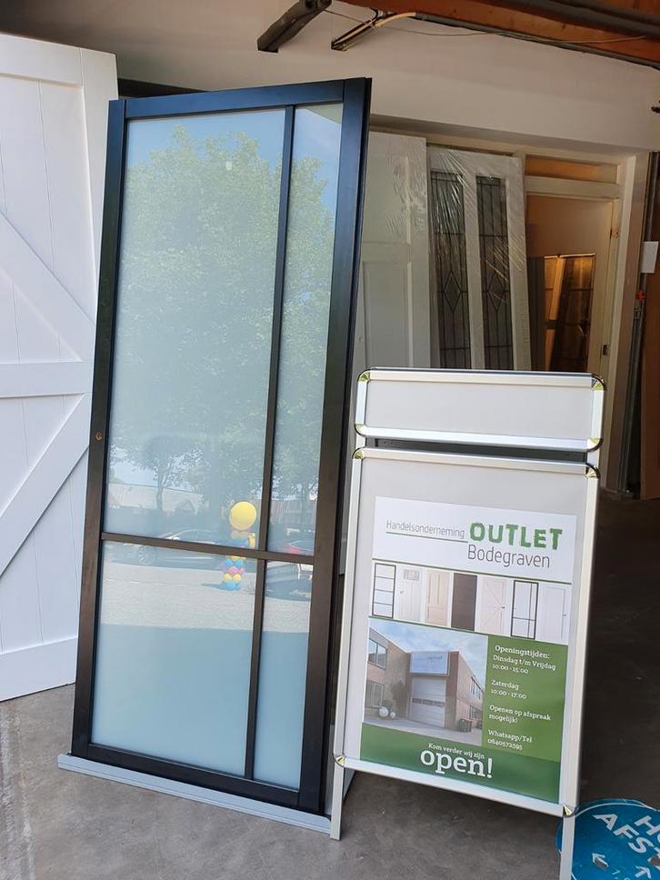 Nieuwe binnendeuren/ outlet Bodegraven, Doe-het-zelf en Verbouw, Deuren en Horren, Nieuw, Binnendeur, 200 tot 215 cm, 80 tot 100 cm