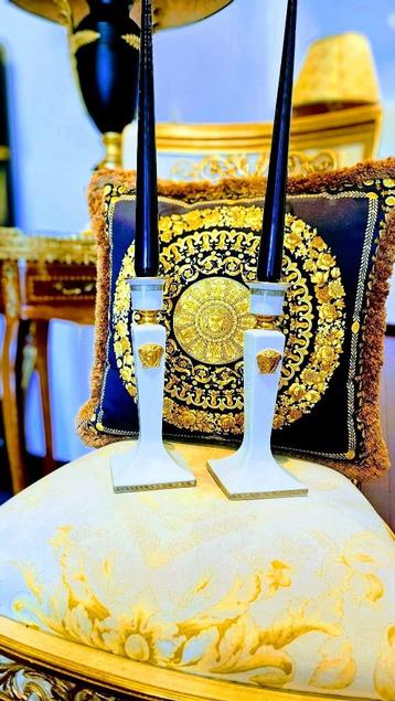 Versace 2 Kandelaars Medusa beschikbaar voor biedingen