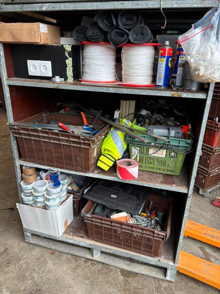 stevige opslag pallet, Huis en Inrichting, Kasten | Stellingkasten, Zo goed als nieuw, Ophalen of Verzenden