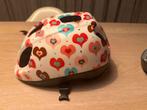 Bobike kinderhelm wit met hartjes 52-56 cm, Fietsen en Brommers, Fietsaccessoires | Fietshelmen, Ophalen of Verzenden, Zo goed als nieuw