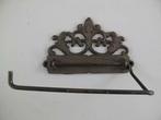 Toiletrolhouder gietijzer bruin 17x11cm, Helene Livingstyle, Helenelivingstyle@gmail.com, Bruin, Nieuw