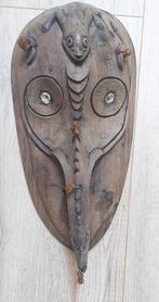 Tribaal Houten Masker Sepik Papua - Nieuw Guinea, Antiek en Kunst, Ophalen of Verzenden