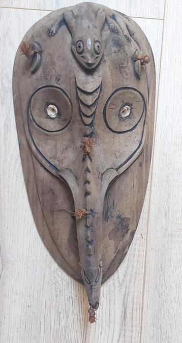 Tribaal Houten Masker Sepik Papua - Nieuw Guinea beschikbaar voor biedingen