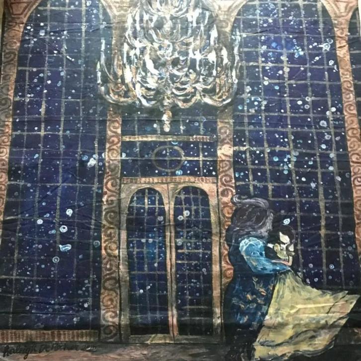 FairyLoot wandkleed Beauty & the Beast – 130x160 cm, Kinderen en Baby's, Speelgoed | Speeltenten, Zo goed als nieuw, Ophalen of Verzenden