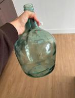 Grote glazen fles / vaas, Ophalen of Verzenden, Zo goed als nieuw