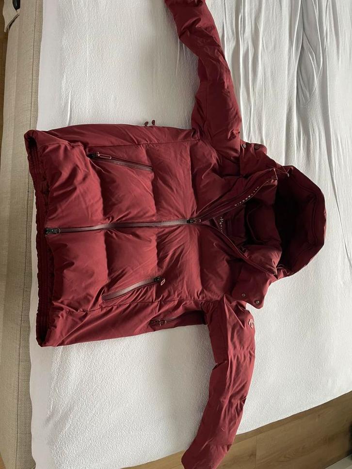 Mizusawa heren donsjas maat M, Kleding | Heren, Jassen | Winter, Zo goed als nieuw, Overige maten, Rood, Ophalen of Verzenden