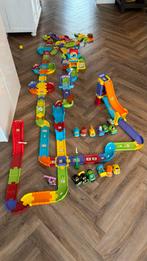 VTech Toet Toet Auto baan met 12 auto's, Ophalen of Verzenden, Gebruikt, 2 tot 4 jaar