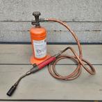 Karweitjes met brander Exact, Tuin en Terras, Onkruidbranders, Ophalen of Verzenden, Zo goed als nieuw