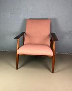 Scandinavisch teak 'dames' fauteuil, Ophalen, Hout, Minder dan 75 cm, Vintage