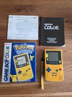 Nintendo Gameboy Color - Pikachu edition, Ophalen of Verzenden, Gebruikt, Game Boy Color