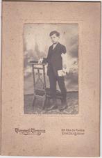 Kabinetfoto Jongen na eerste Heilige Communie, Verzenden, Voor 1940, Gebruikt, Kind