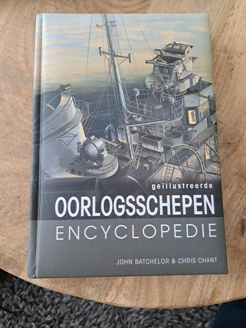 Chr. Chant - Geillustreerde oorlogsstoomschepen encyclopedie, Boeken, Vervoer en Transport, Gelezen, Ophalen of Verzenden
