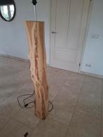 Houten Boomstamlamp - Uniek Design, Huis en Inrichting, Lampen | Vloerlampen, Ophalen, Gebruikt, 100 tot 150 cm, Landelijk
