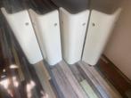 Auping Auronde 2000 poten seniorhoogte, Gebruikt, Wit, Tweepersoons, Ophalen of Verzenden